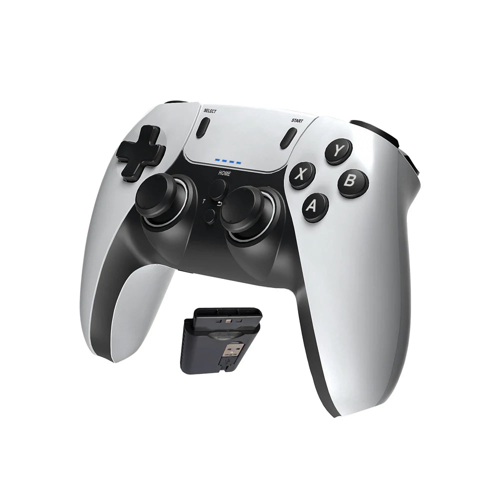 Handheld Wireless Gaming Controller Entertainment Gamepad for PS1 PS2 PS3 PC Android - Portable Console