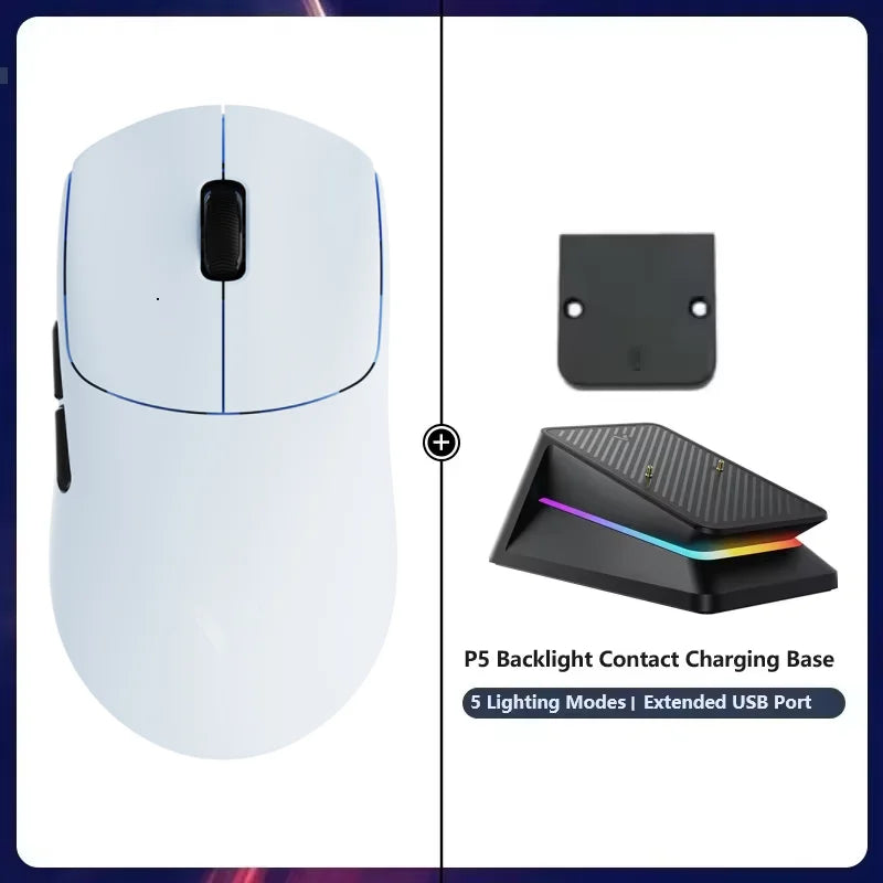 Rapoo VT0 Air MAX Wireless Gaming Mouse True 8K Wireless Polling Rate Esports Grade 39g Lightweight 30000DPI Optical Encoder