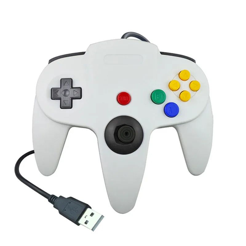 USB Wired N64 Gamepad Joystick for Original Nintend 64 Console USB Controller Gaming Joystick For Nintend N64 Gamepad