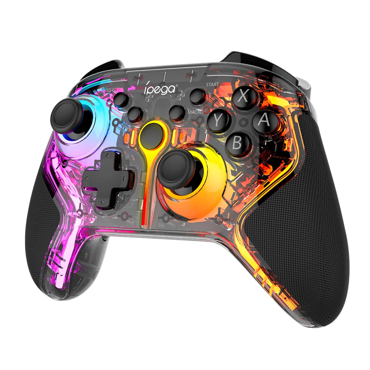 IPEGA Wireless Dazzling Color Gamepad for Android,IOS, PC with Button Programming,Dual Motor Vibration,Hall Rocker PG-9666