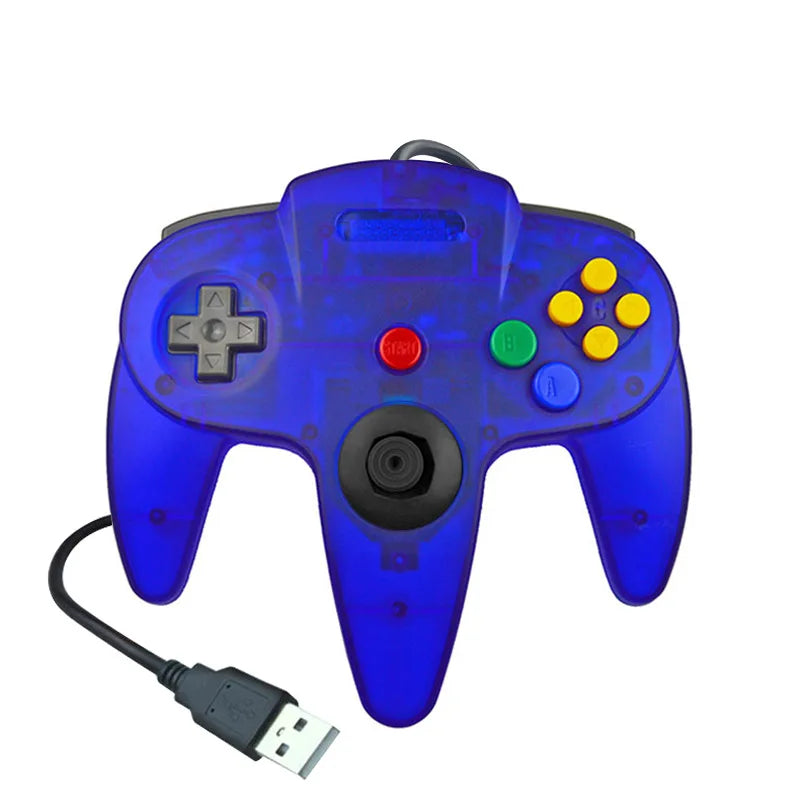 USB Wired N64 Gamepad Joystick for Original Nintend 64 Console USB Controller Gaming Joystick For Nintend N64 Gamepad
