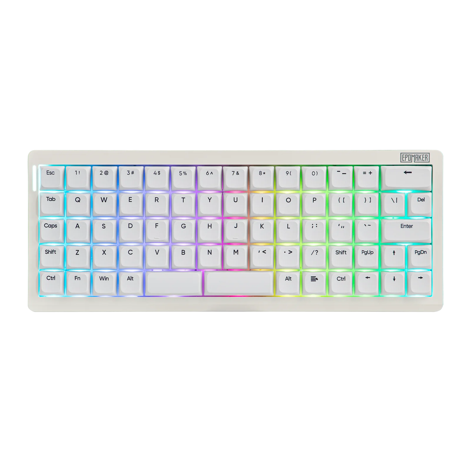 EPOMAKER Hack70 65% ANSI US Ortholinear Layout Wired/BT/2.4Ghz Wireless Planck Mechanical Keyboard with VIA Custom for Mac/WIN