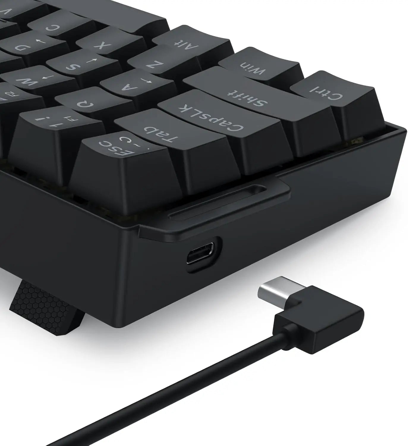 Redragon K617 HE Rapid Trigger Gaming 60% 61 Keys Wired Mechanical Keyboard,Dedicated Hall Effect Magnetic Switch,Strap Version