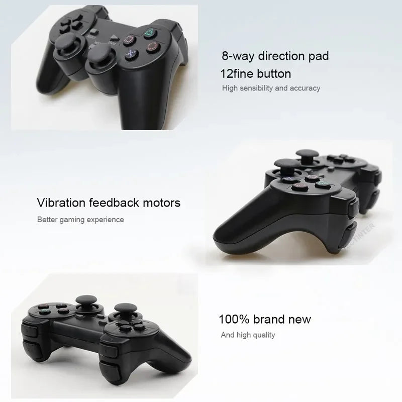 Wireless Gamepad for Sony PS2 Game Controller for Playstation 2 Joystick for PC  Joypad USB Game Controle with Dual Vibration