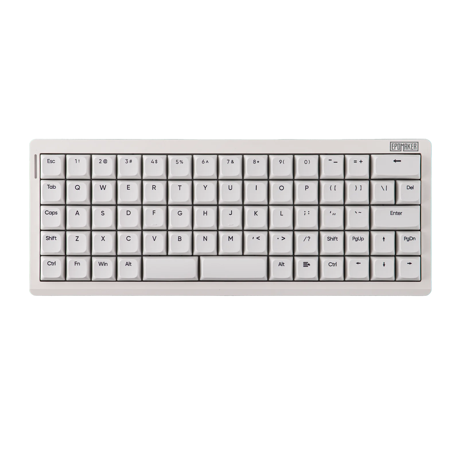 EPOMAKER Hack70 65% ANSI US Ortholinear Layout Wired/BT/2.4Ghz Wireless Planck Mechanical Keyboard with VIA Custom for Mac/WIN