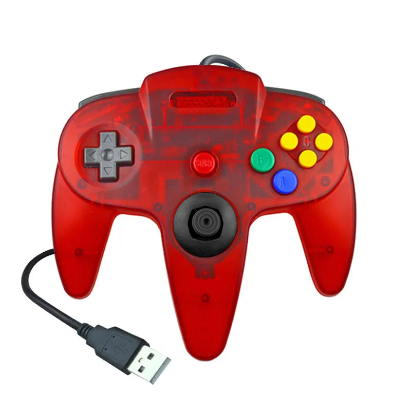 USB Wired N64 Gamepad Joystick for Original Nintend 64 Console USB Controller Gaming Joystick For Nintend N64 Gamepad