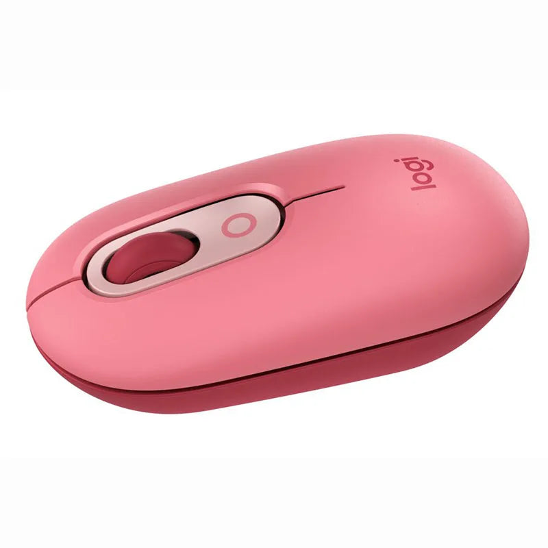 Logitech(G) POP Wireless Bluetooth Mouse Ergonomic Computer Mouse for Office Home Gaming - Laptop Accessories