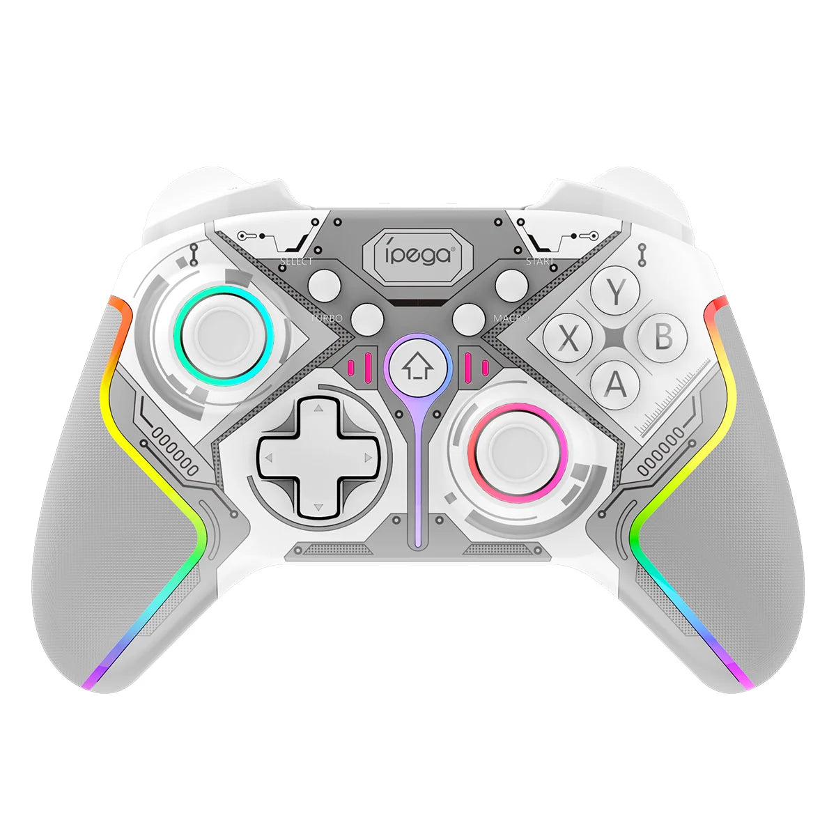IPEGA Wireless Dazzling Color Gamepad for Android,IOS, PC with Button Programming,Dual Motor Vibration,Hall Rocker PG-9666